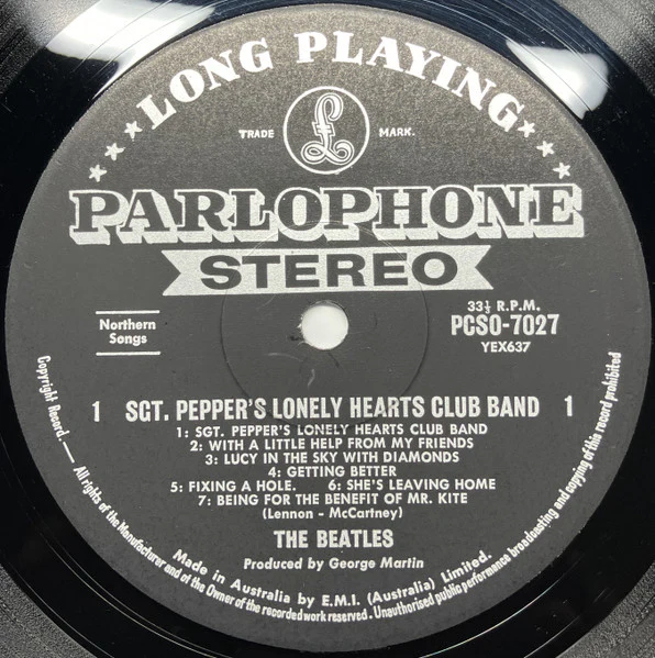 The Beatles – Sgt. Pepper's Lonely Hearts Club Band (G+/VG) – LP, AU 1967 - Image 3