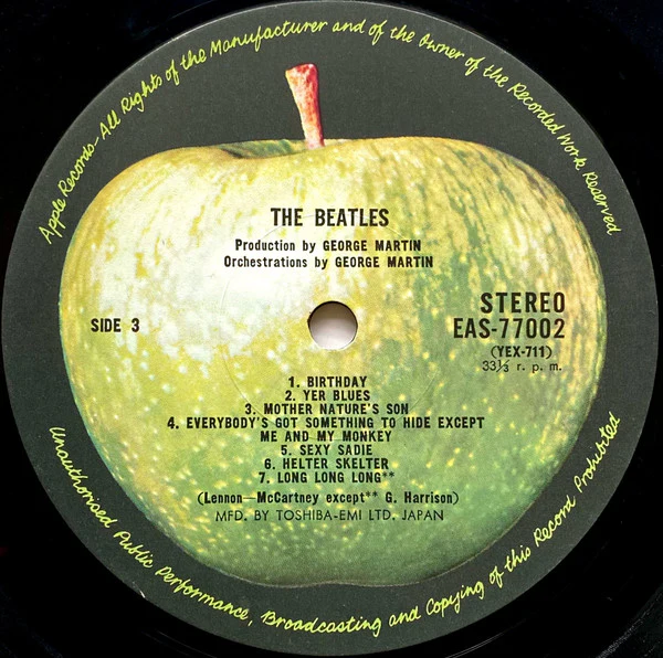 The Beatles, The Beatles – The Beatles = ザ・ビートルズ (E/VG+) – 2xLP, JP 1976, No OBI - Image 7