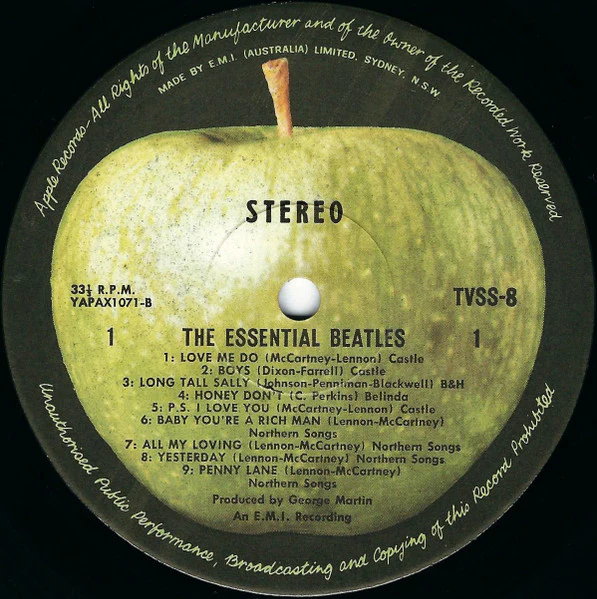 The Beatles – The Essential Beatles (VG/VG) – LP, AU 1972 - Image 3