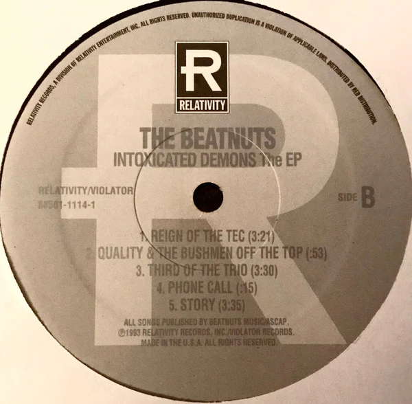 The Beatnuts – Intoxicated Demons The EP (VG/VG+) – 12", US - Image 4