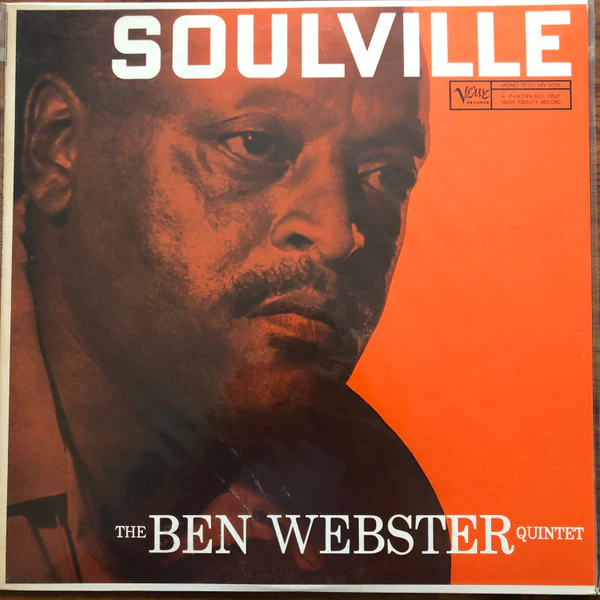The Ben Webster Quintet – Soulville (E/VG+) – LP, JP 1980, No OBI - Image 2