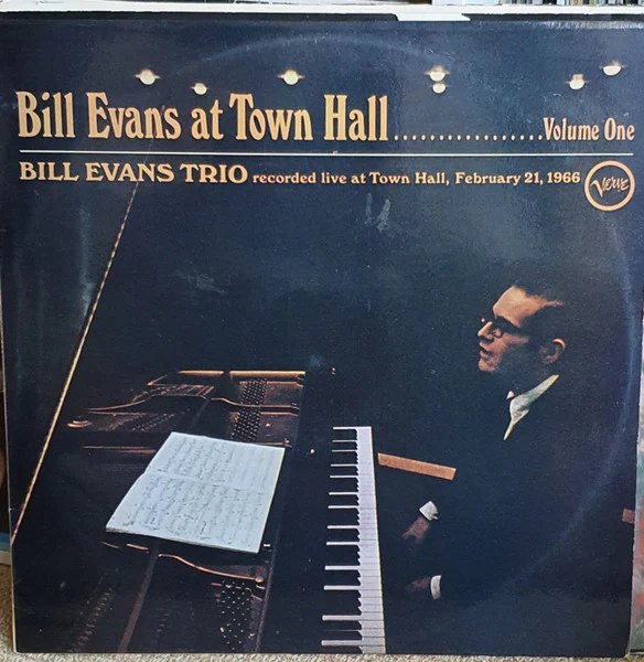 The Bill Evans Trio – Bill Evans At Town Hall (Volume One) (VG+/VG) – LP, AU 1966
