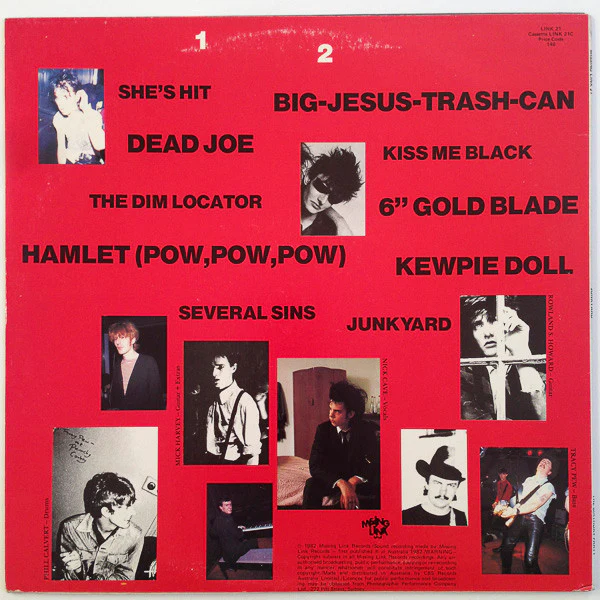 The Birthday Party – Junkyard (E/VG+) – LP, AU 1982 - Image 2
