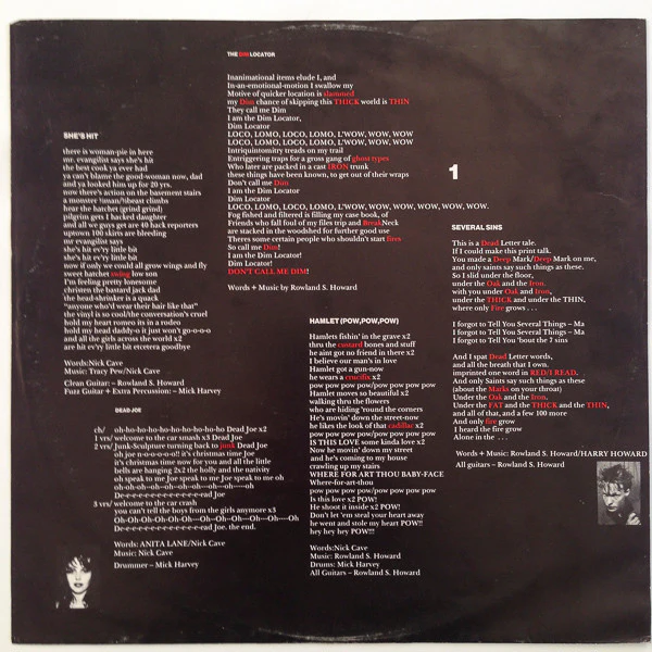 The Birthday Party – Junkyard (E/VG+) – LP, AU 1982 - Image 5