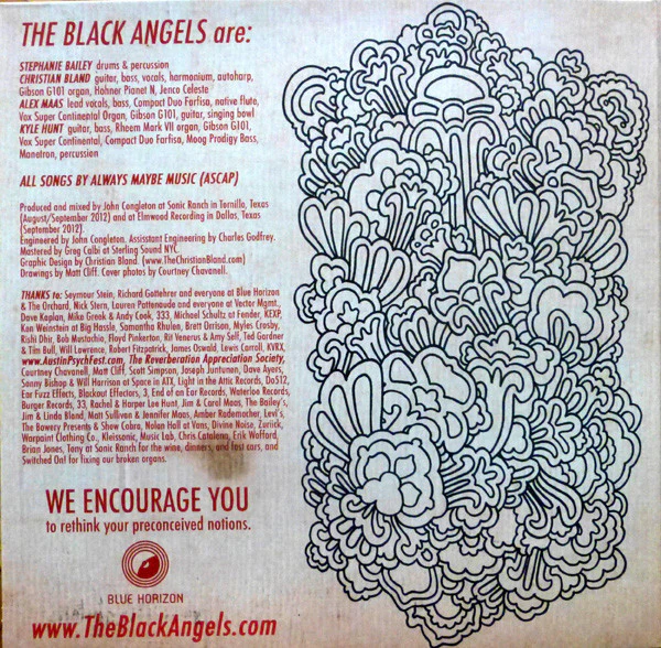 The Black Angels – Indigo Meadow (VG+/VG+) – LP, US 2013 - Image 2