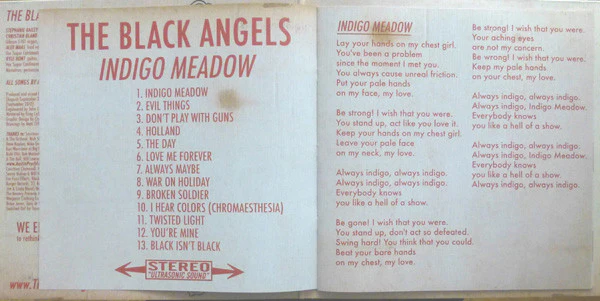 The Black Angels – Indigo Meadow (VG+/VG+) – LP, US 2013 - Image 8