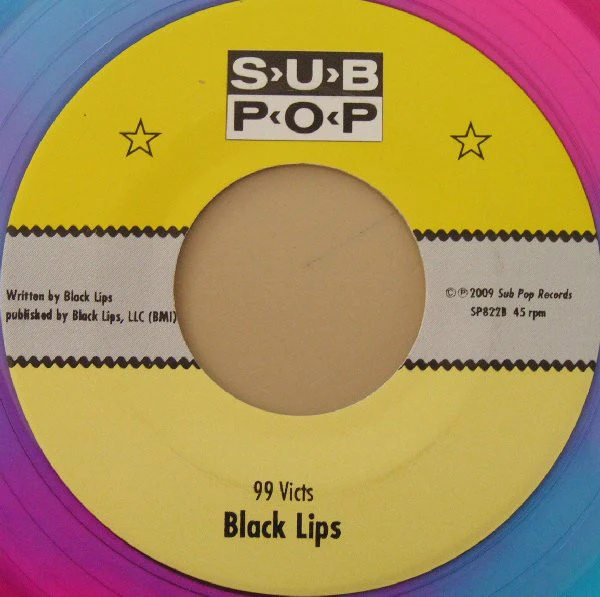 The Black Lips – Disconnection b/w 99 Victs (E/E) – 7", US 2009 - Image 5