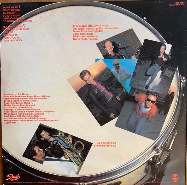 The Blasters – The Blasters (VG+/VG) – LP, AU 1982 - Image 2