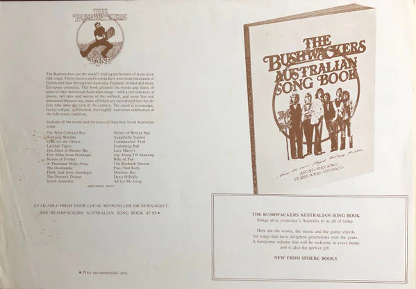 The Bushwackers – Bushfire (VG+/VG+) – LP, AU 1978 - Image 9