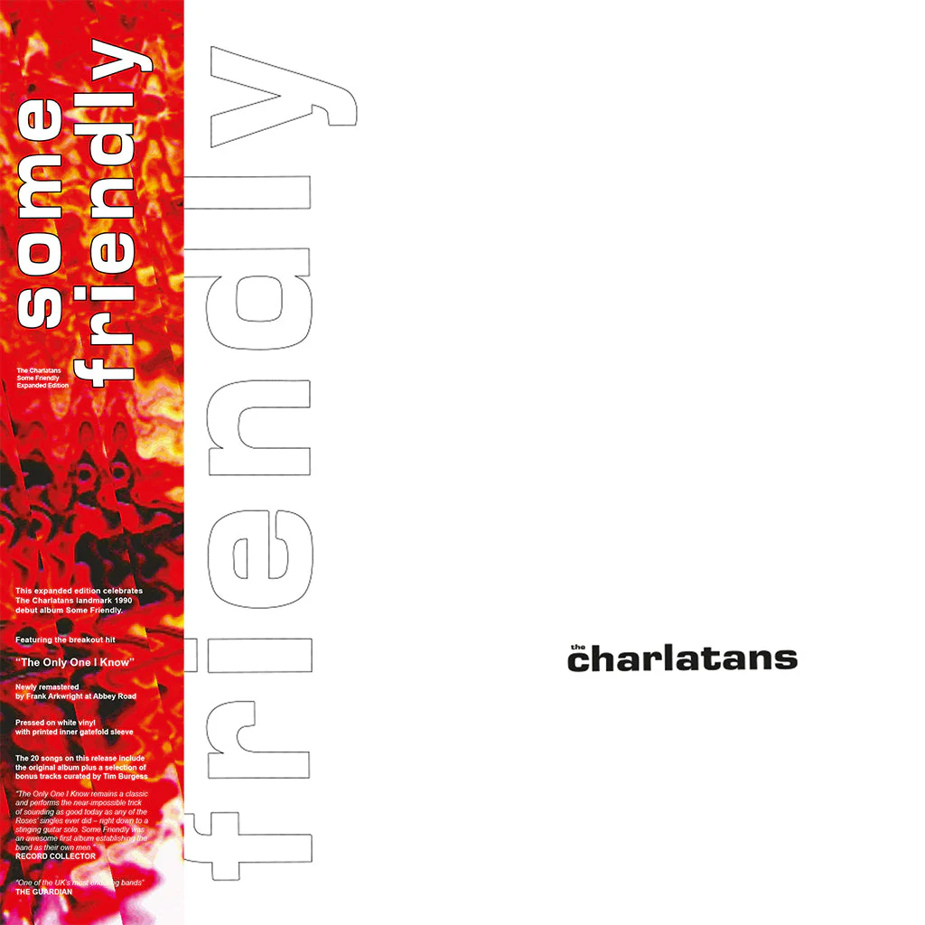 The Charlatans – Some Friendly (2xLP, Expanded Edition, White Vinyl)