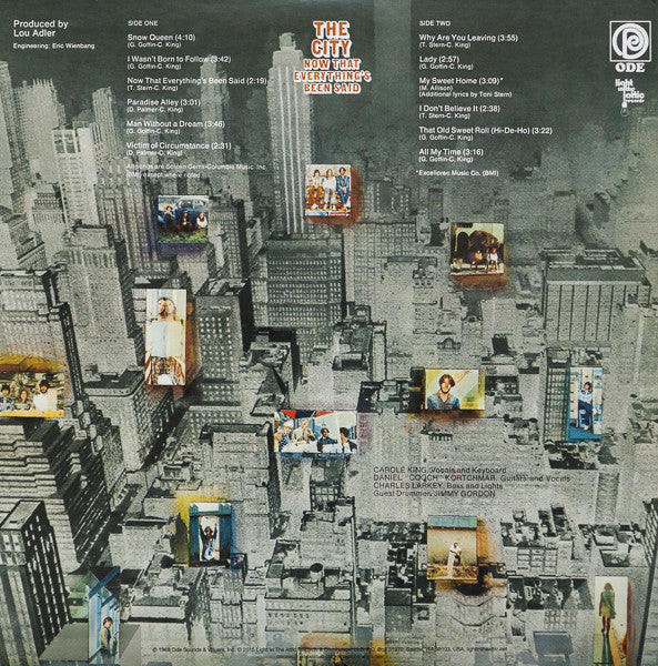 The City – Now That Everything's Been Said (VG+/VG+) – LP, US 2015 - Image 2