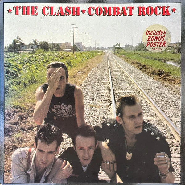 The Clash – Combat Rock (VG+/VG+) – LP, AU 1982