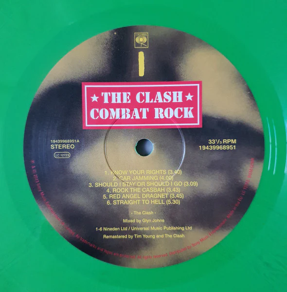 The Clash – Combat Rock (M/NM) – LP, EU 2022 - Image 3