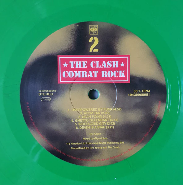 The Clash – Combat Rock (M/NM) – LP, EU 2022 - Image 4