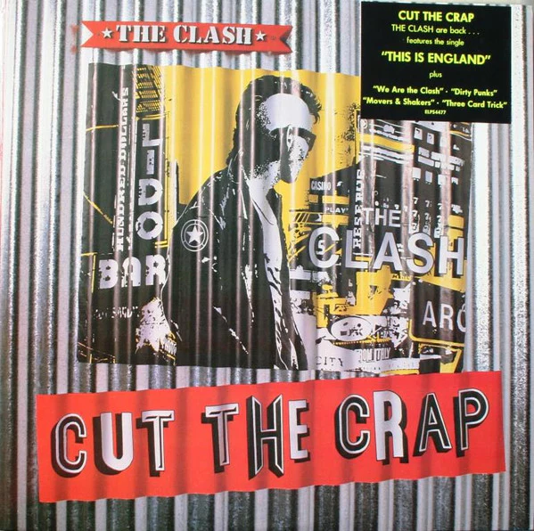 The Clash – Cut The Crap (VG+/VG+) – LP, AU 1985