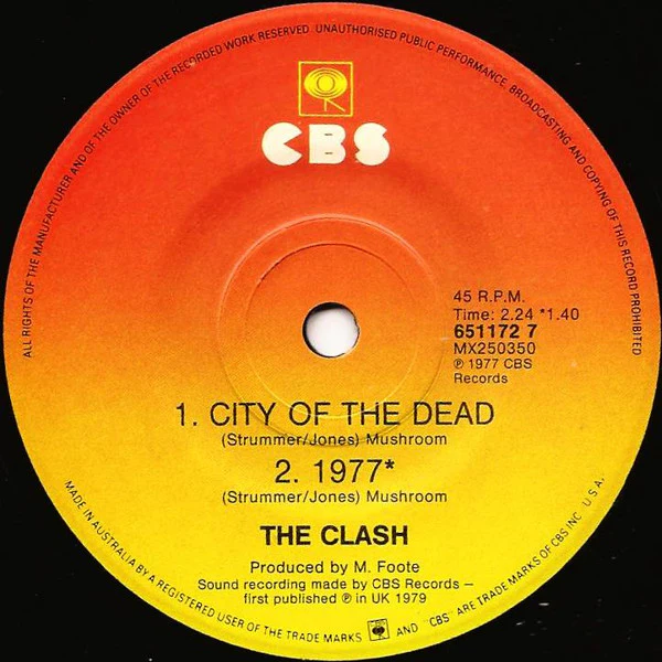 The Clash – I Fought The Law (VG/Generic) – 7", AU 1988 - Image 4