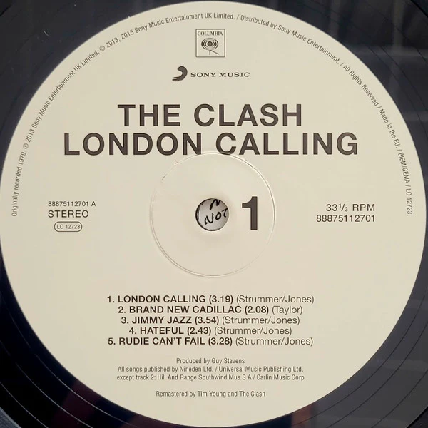 The Clash – London Calling (VG+/VG+) – 2xLP, EU 2015 - Image 3