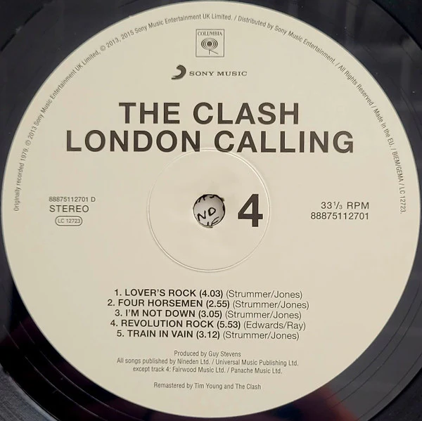 The Clash – London Calling (VG+/VG+) – 2xLP, EU 2015 - Image 6