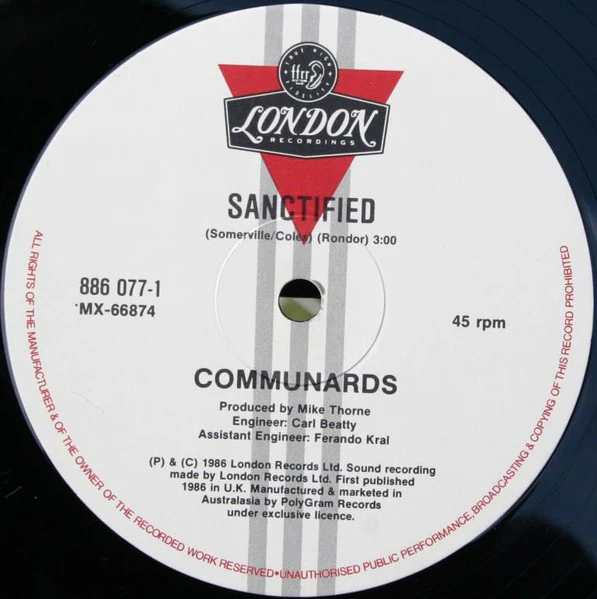 The Communards, Sarah Jane Morris – Don't Leave Me This Way (VG+/VG+) – 12", AU 1986 - Image 4