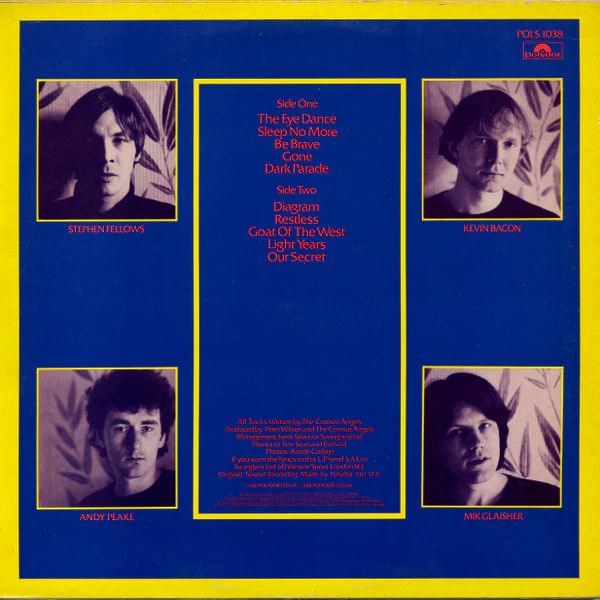 The Comsat Angels – Sleep No More (VG+/VG+) – LP, UK 1981 - Image 2