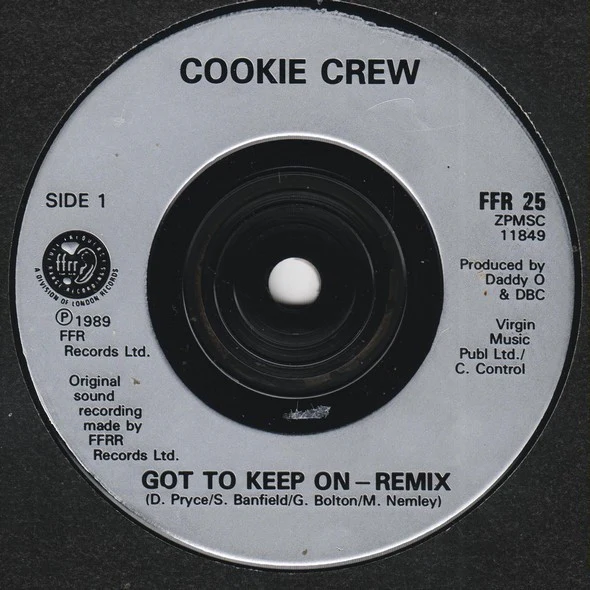 The Cookie Crew – Got To Keep On (Remix) (VG/VG) – 7", UK 1989 - Image 3