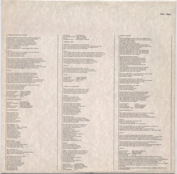 The Costello Show, The Attractions, The Confederates – King Of America (E/E) – LP, AU 1986 - Image 6