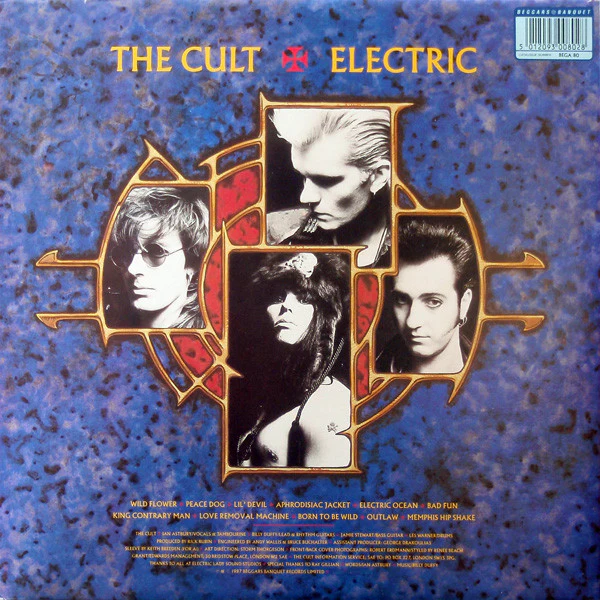 The Cult – Electric (VG/VG+) – LP, AU 1987 - Image 3