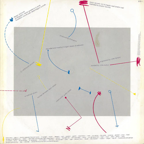The Cure – Three Imaginary Boys (VG/VG) – LP, UK 1979 - Image 6