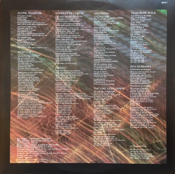 The Damned – Anything (VG+/VG+) – LP, AU 1986 - Image 8