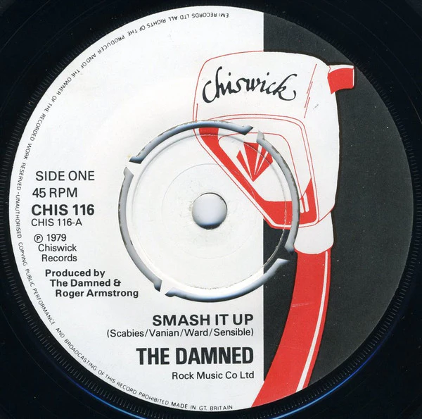 The Damned – Smash It Up (VG/VG) – 7", UK 1979 - Image 3
