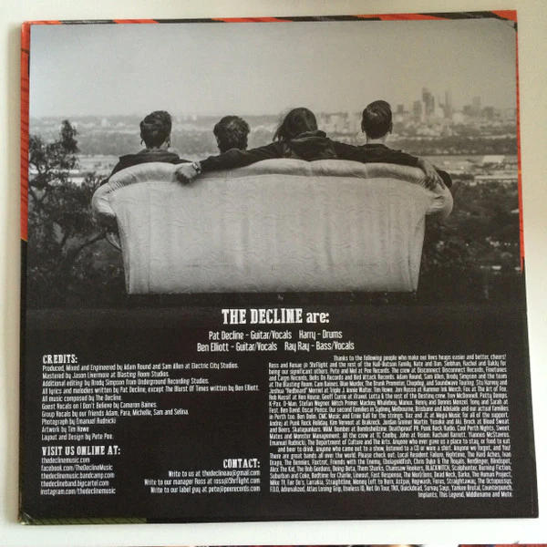 The Decline – Resister (VG+/VG+) – LP, AU 2015 - Image 4