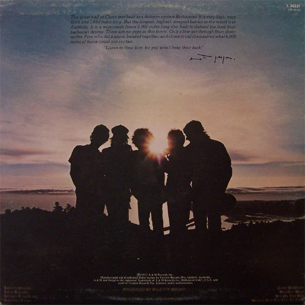 The Dingoes – Five Times The Sun (VG+/VG) – LP, AU 1977 - Image 2