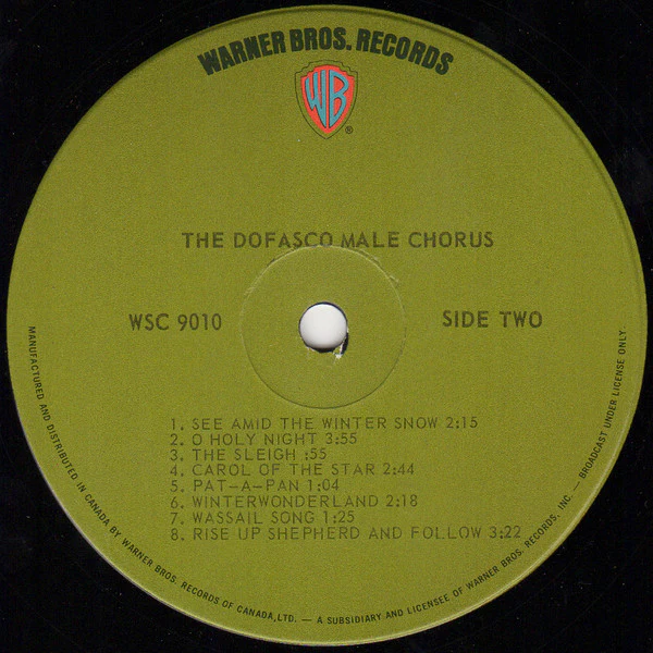 The Dofasco Male Chorus – A Festival Of Christmas Carols (VG+/VG) – LP, CA 1971 - Image 6