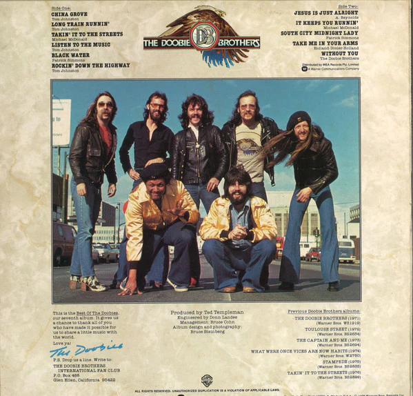 The Doobie Brothers – Best Of The Doobies (VG+/VG+) – LP, AU 1976 - Image 2