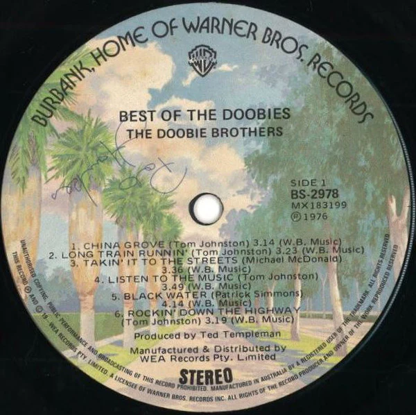 The Doobie Brothers – Best Of The Doobies (VG+/VG+) – LP, AU 1976 - Image 3