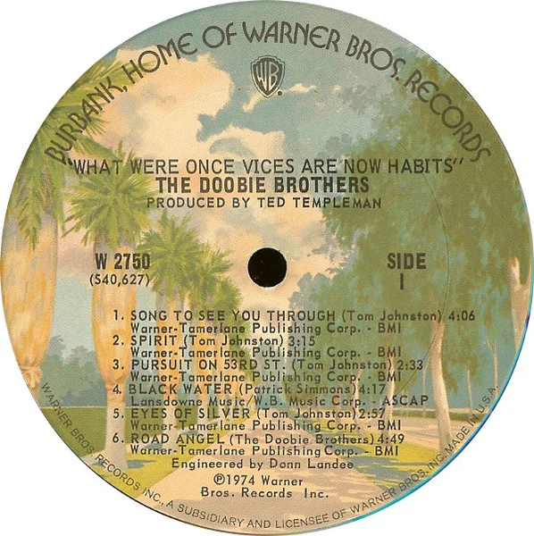 The Doobie Brothers – What Were Once Vices Are Now Habits (VG/VG+) – LP, US 1974 - Image 3