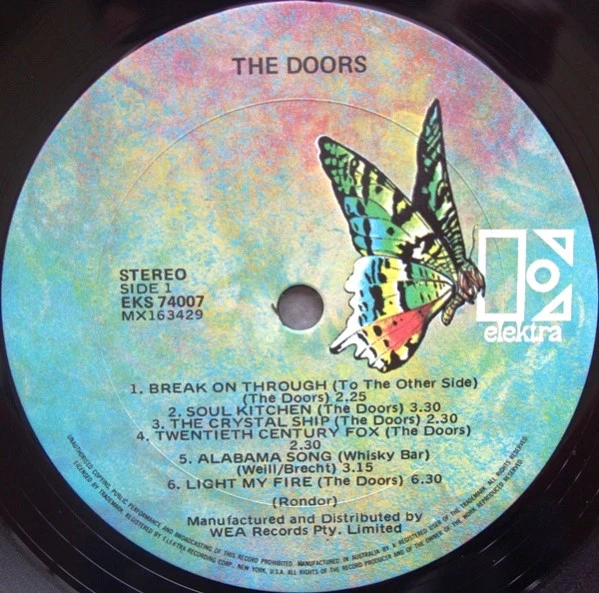 The Doors – The Doors (VG/VG+) – LP, AU - Image 3