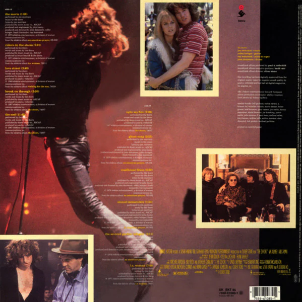 The Doors – The Doors (Music From The Original Motion Picture) (VG/VG+) – LP, EU 1991 - Image 2