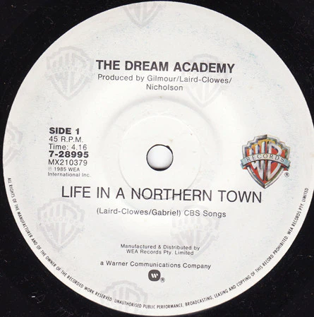 The Dream Academy – Life In A Northern Town (VG+/VG+) – 7", AU 1985 - Image 3