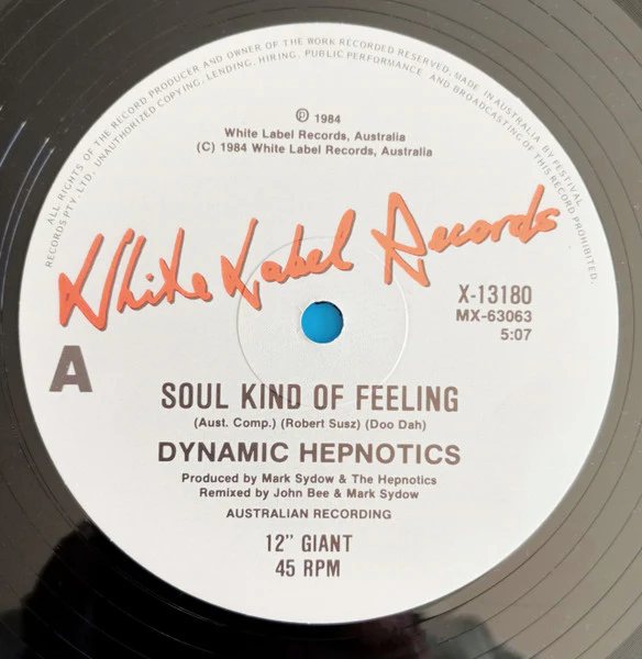 The Dynamic Hepnotics – Soul Kind Of Feeling (VG+/VG) – 12", AU 1984 - Image 3
