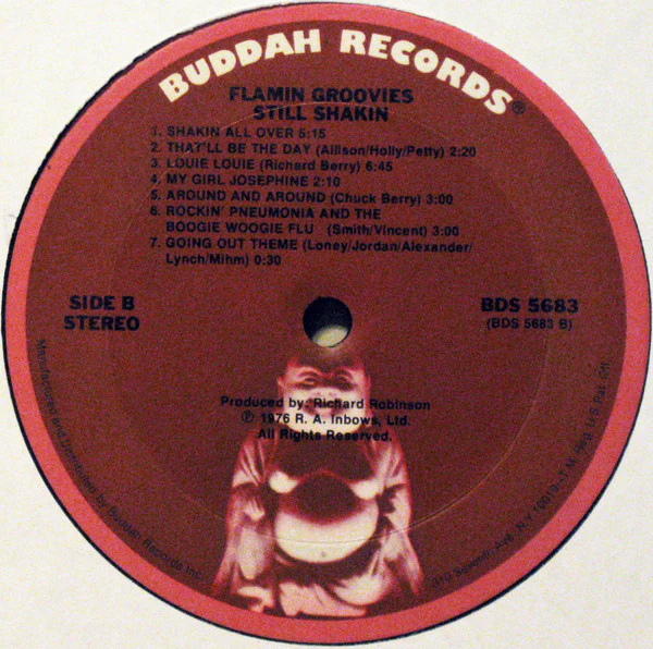 The Flamin' Groovies – Still Shakin (VG/VG) – LP, US 1976 - Image 4