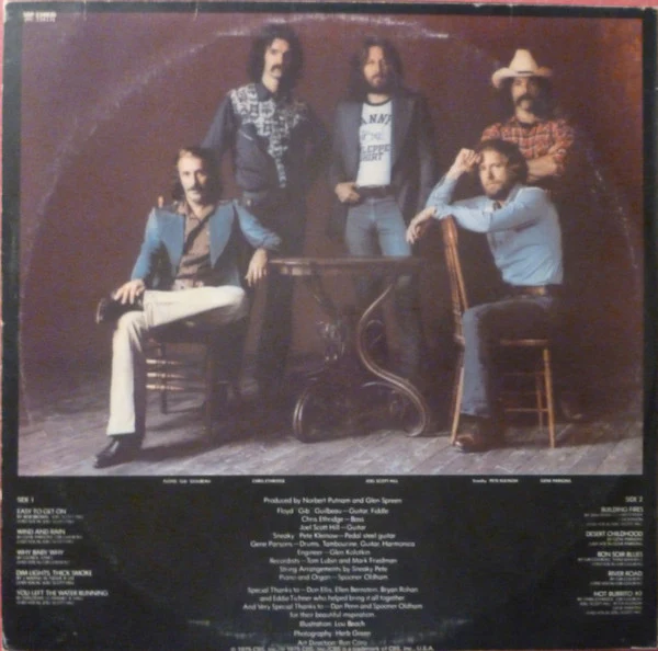 The Flying Burrito Bros – Flying Again (E/VG+) – LP, AU 1975 - Image 2