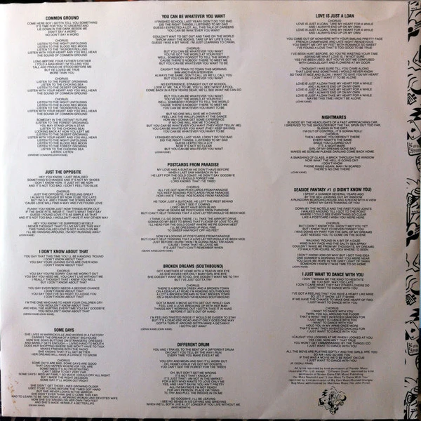 The Flying Emus – Postcards From Paradise (E/E) – LP, AU 1989 - Image 3