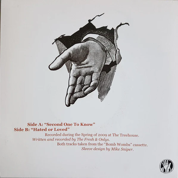 The Fresh & Onlys – Second One To Know (VG+/VG+) – 7", US 2010 - Image 2