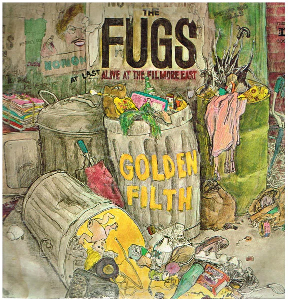 The Fugs – Golden Filth (E/VG+) – LP, AU 1979