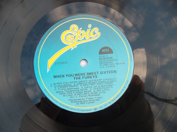 The Fureys – When You Were Sweet Sixteen (VG+/VG+) – LP, AU 1982 - Image 6