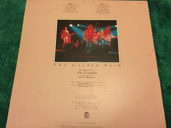 The Garden Path – All The Things (VG+/VG+) – LP, AU 1989 - Image 3