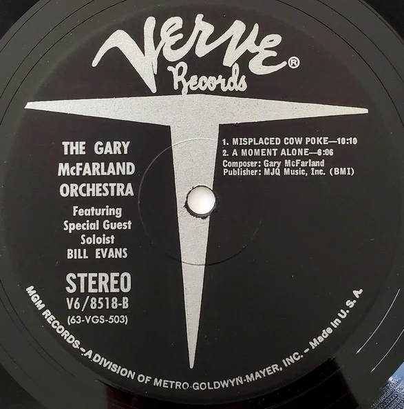 The Gary McFarland Orchestra, Bill Evans – The Gary McFarland Orchestra (VG+/VG) – LP, US 1963 - Image 6