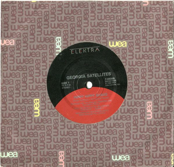 The Georgia Satellites – Hippy Hippy Shake (VG/VG+) – 7", AU 1988 - Image 3