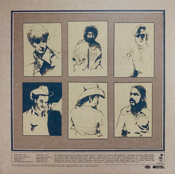 The Grateful Dead – Workingman's Dead (M/VG) – LP, EU 2020 - Image 2